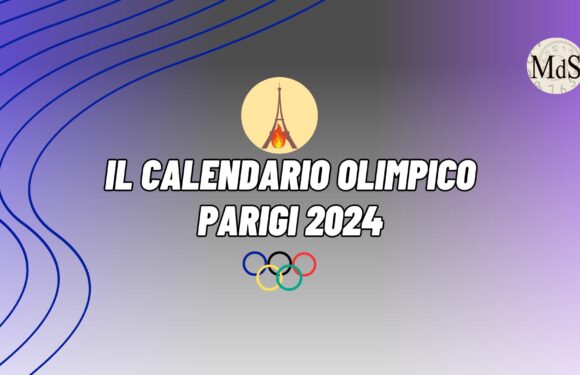 Il calendario delle Olimpiadi di Parigi 2024