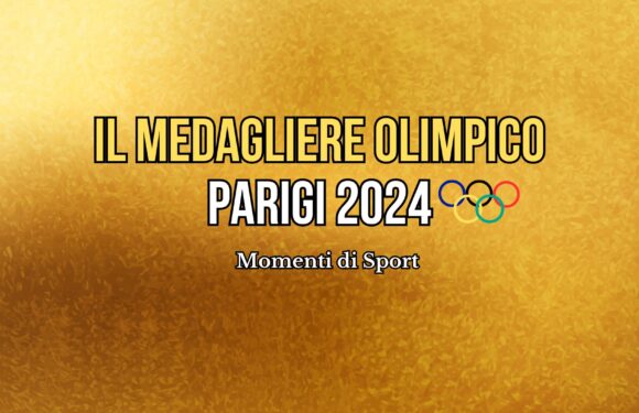 Il medagliere olimpico di Parigi 2024